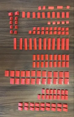 赤いLEGOブロックセット　(屋根)