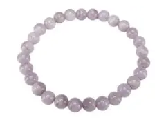 より薄目ラベンダーアメジスト約7mm天然石ブレスレット優しい色合い3