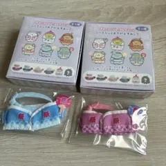 すみっコぐらし　シークレットおきがえすみっコ　縁日　はっぴ　ピンク　ブルー　2種