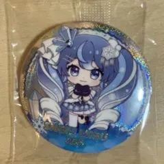 雪ミク　2025あそーと　缶バッジ　初音ミク
