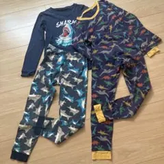 パジャマ2点セット　160サイズ　綿100%
