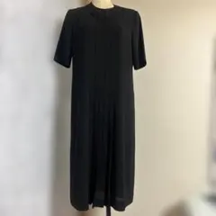 YUKI TOKYO ブラックワンピース　礼服　半袖　ブラックフォーマル　15号