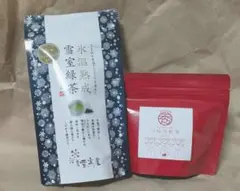 雪室緑茶 つわ乃紅茶 ティーバッグ セットのサムネイル