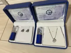 Crossfor ネックレス ピアス セット クロスフォー ダンシングストーン