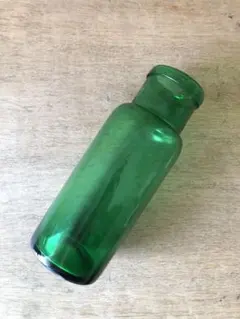 フランス　ガラス　保存瓶　ビンテージ　古道具　花瓶　フラワーベース