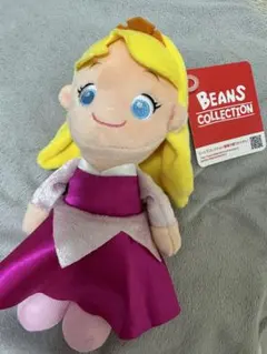 【新品未使用】BEANS COLLECTION オーロラ姫 ぬいぐるみのサムネイル