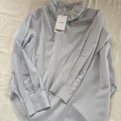 新品40%of HYKE トライアングル カラー クレリック シャツ ハイク 2 