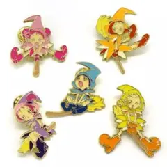 【未開封】おジャ魔女どれみ ITS'DEMO ピンバッジセット