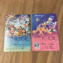 東京ディズニーリゾートライン　使用済みチケット
