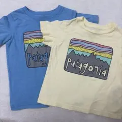 Patagonia Tシャツ 2枚セット　6-12Mと12-18Mのサムネイル