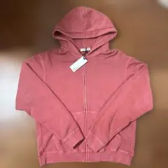 CORE LOOPWHEEL ZIP HOODIE RED サイズ2