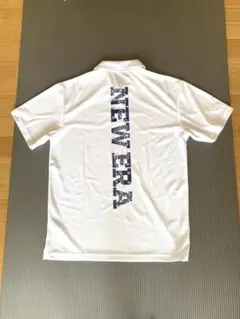 NEW ERA ホワイト ポロシャツ M