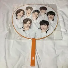 なにわ男子　集合ジャンボうちわ　8.8 Jr.祭り