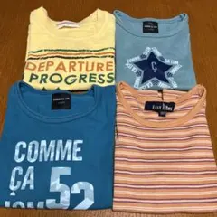 まとめ売り Tシャツ 100cm 4点セット コムサイズム EAST BOY