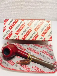 美品】Lorenzo ロレンツォ 728 パイプ 喫煙具 保証書付き 箱あり 