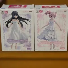 人気・未開封】魔法少女まどか☆マギカ 白いワンピース フィギュア 2種