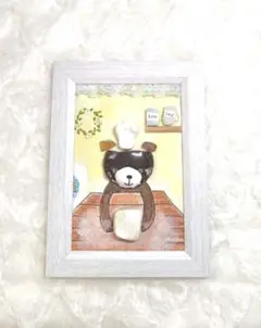 シーグラスアート くまのパン屋さん