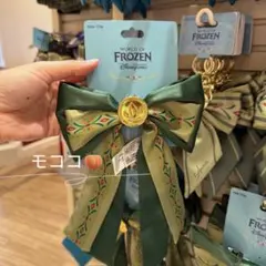 香港ディズニーランド　アナ雪　バレッタ　ヘアアクセサリー　ヘアクリップ