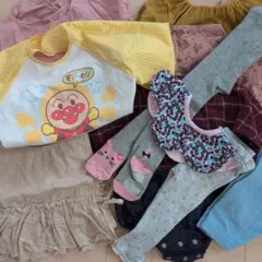 ロンパース　タイツ等　60〜90cm　女の子　11点セット　まとめ売り