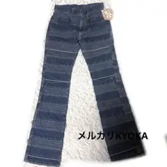 MAKE11 様2点おまとめ aiko エビスリボンディーゼルフレアパンツ