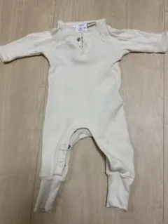 ZARA リブ編みロンパース 1-3ヶ月