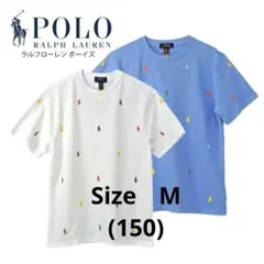 美品　ポロ　ラルフローレンローレン　総ポニー柄　鹿の子　Tシャツ　7920円のサムネイル
