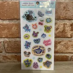ANGEL BLUE DAISY LOVERS エポキシシール　１枚