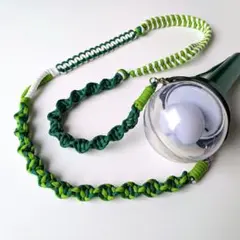 ミセス　りんご棒　ペンライト用ショルダーストラップ　パラコード