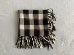 COMME CA ISM コムサイズム ブロックチェックストール