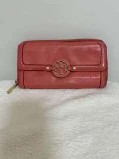 Tory Burchトリーバーチ　長財布　収納たっぷり　ピンク　春色