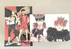 ハイキュー　ハイキュー展　ゲンガ×タイカン　ポストカード　日向　影山　黒尾　木兎