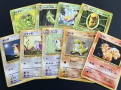 ル*ン様 ポケモンカード 旧裏 初期カード マークあり まとめ売り セット　ノー
