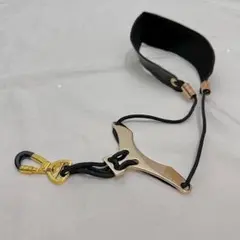 サックスストラップ アルト テナー PUレザーメタルプレート バードストラップのサムネイル