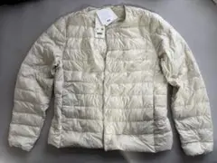 UNIQLO ULTRA LIGHT DOWN アイボリー Lサイズ
