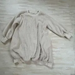 branshes ボアワンピース アイボリー