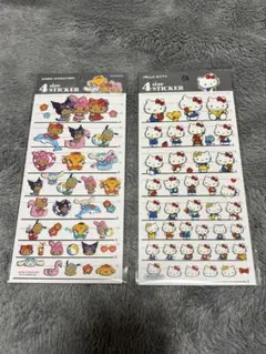 4size sticker ハローキティ　サンリオ日焼け