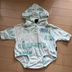 ANAP Way フード付きロンパース 70