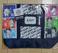 ★埼玉西武ライオンズ★BIGトートバッグ 選手イラスト入り