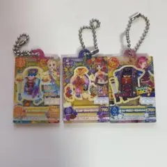 アイカツだれでもアイドル活動アクリルチャーム/音城セイラ・新条ひなき・紅林珠璃