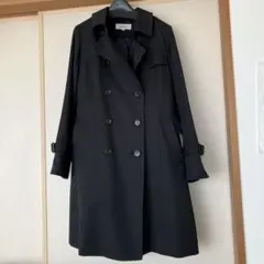 gimmick long trench coat pleats - メルカリ