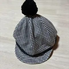 OLIVE des OLIVE DOLL チェック帽子 50cm