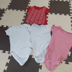 ユニクロメッシュ肌着3枚 Tシャツ 計4枚セット