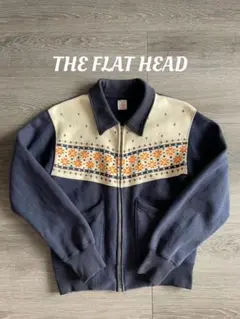 フラットヘッド　スウェット　ジップ　ジャケット　THE FLAT HEAD　上着 フラットヘッド スウェット ジップ ジャケット THE FLAT HEAD 上