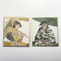 名探偵コナン コナン 色紙 和服 平次 和葉