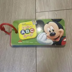 Disney ミッキーABCカード　ディズニー
