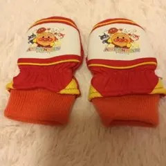 アンパンマン 子供用ミトン 赤オレンジ