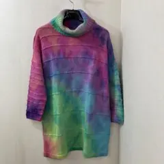 グラデーション タートルネック