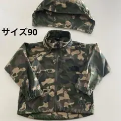 THE NORTH FACE キッズ90 2way コンパクトジャケット　迷彩