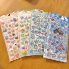 大人気　シール　まとめ売り　あわわちゃん　メロンソーダ　ボンボンドロップシール