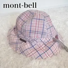 mont-bell 新品✨　リバーシブルチェック柄ハット